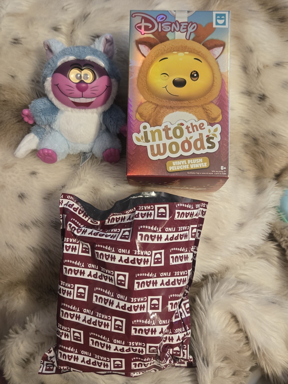 Disney CHESHIRE CAT Into The Woods Bling Bag Vinyl Plush